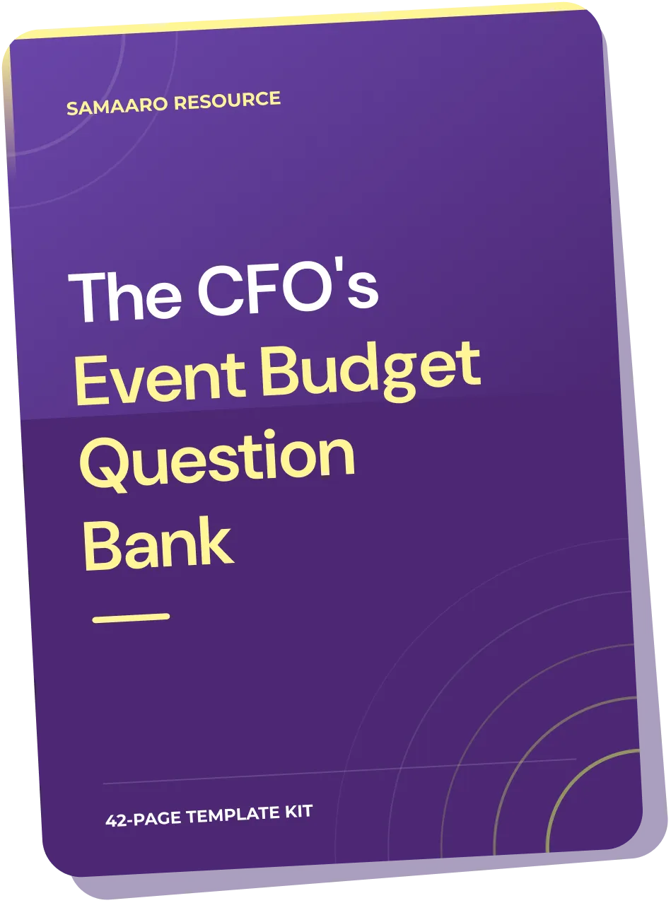 The CFO's Event Budget Question Bank