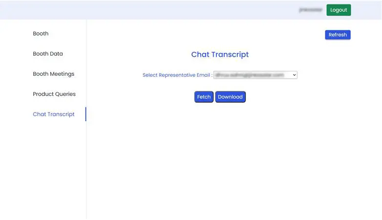 Virtual Expo - Chat Transcripts