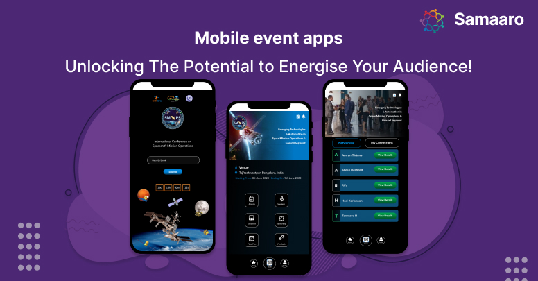 Samaaro Event Apps: Energize Your Audience