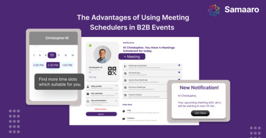 The Advantages of Using Meeting Schedulers in B2B Events 