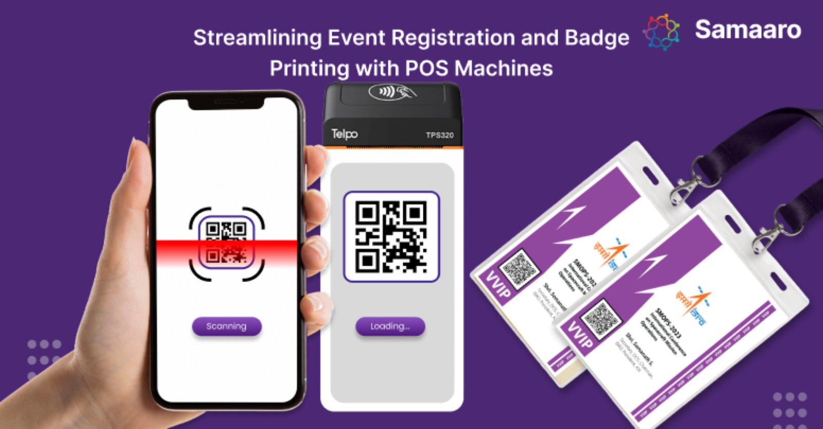 Streamlining Event Registration and Badge Printing with POS Machine 