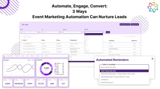 3 Ways Event Marketing Automation Can Nurture Leads