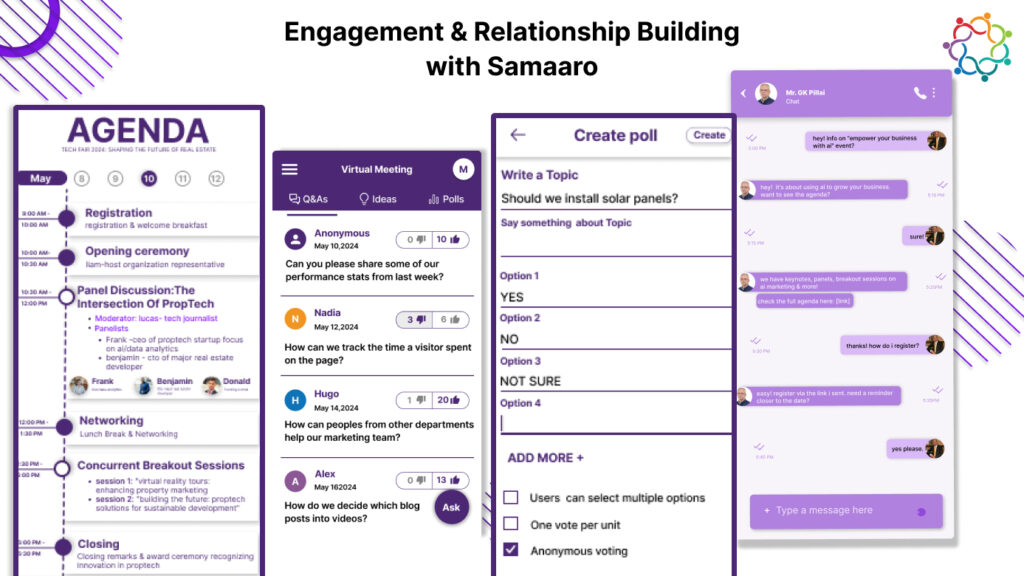 Engagement & Relationship Building with Samaaro