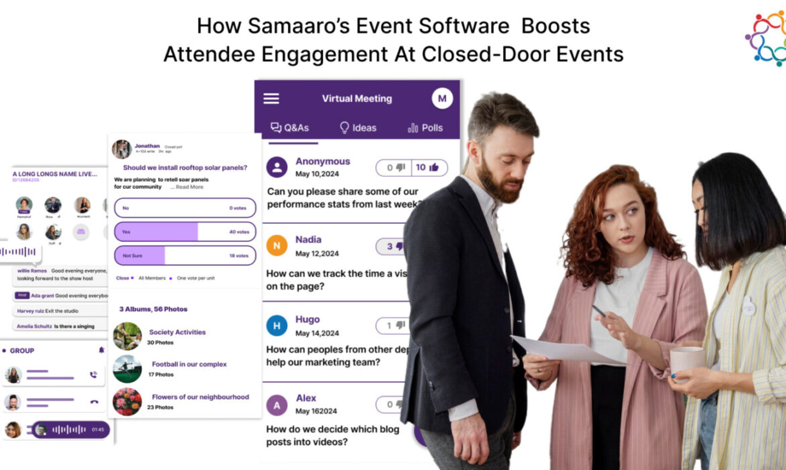 Combatting Event Fatigue: How Samaaro’s Event Software Boosts Attendee Engagement at Closed-Door Events 