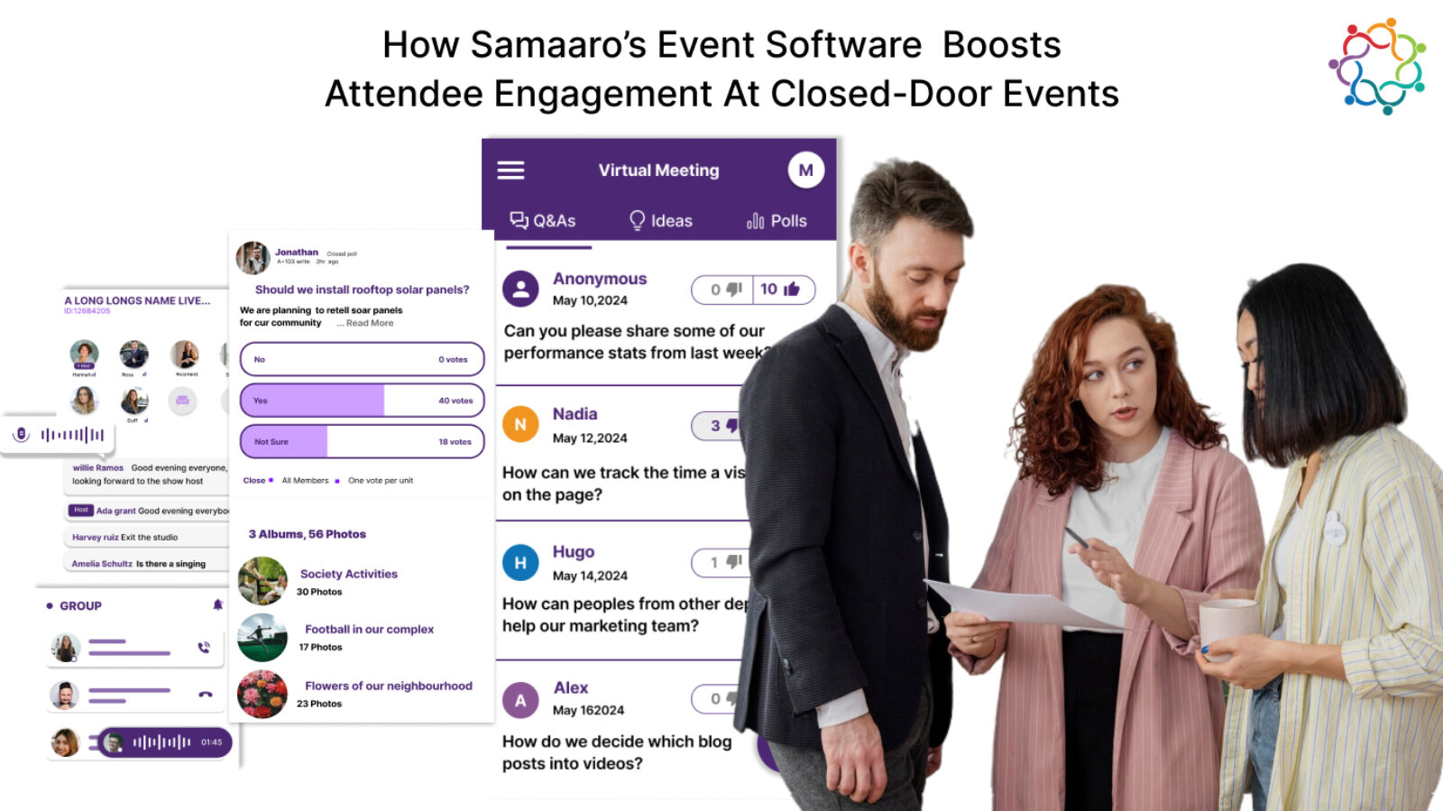 How Samaaro’s Event Software Boosts Attendee Engagement at Closed-Door Events