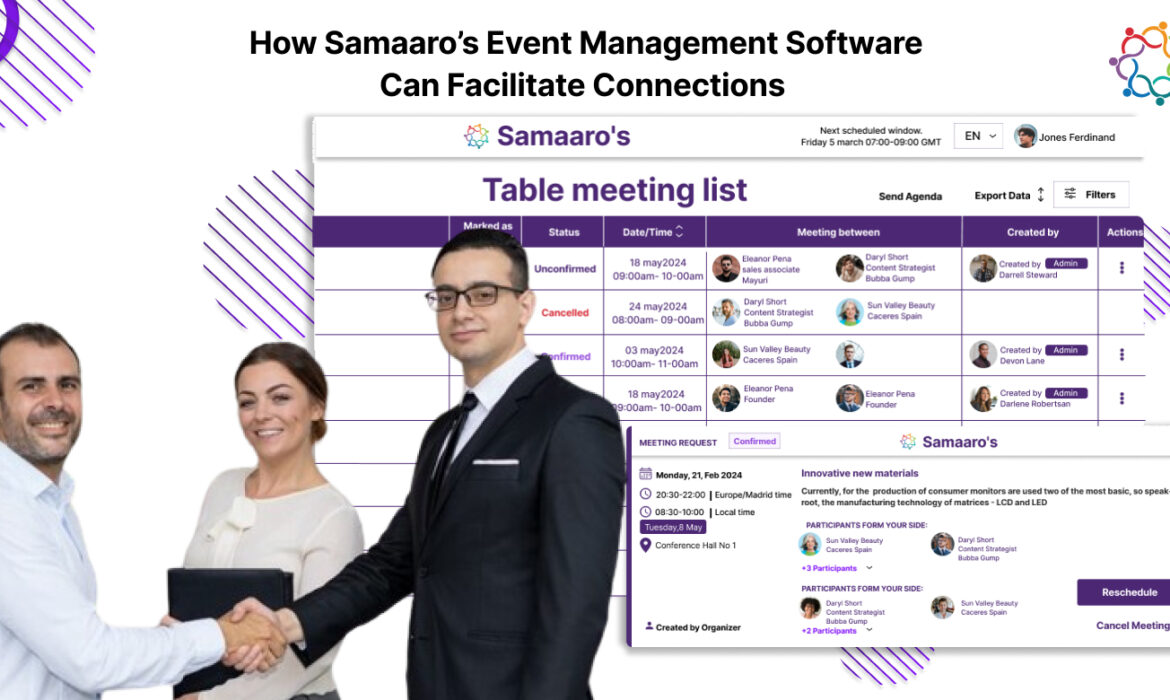 The Art of Networking: How Samaaro’s Event Management Software Can Facilitate Connections