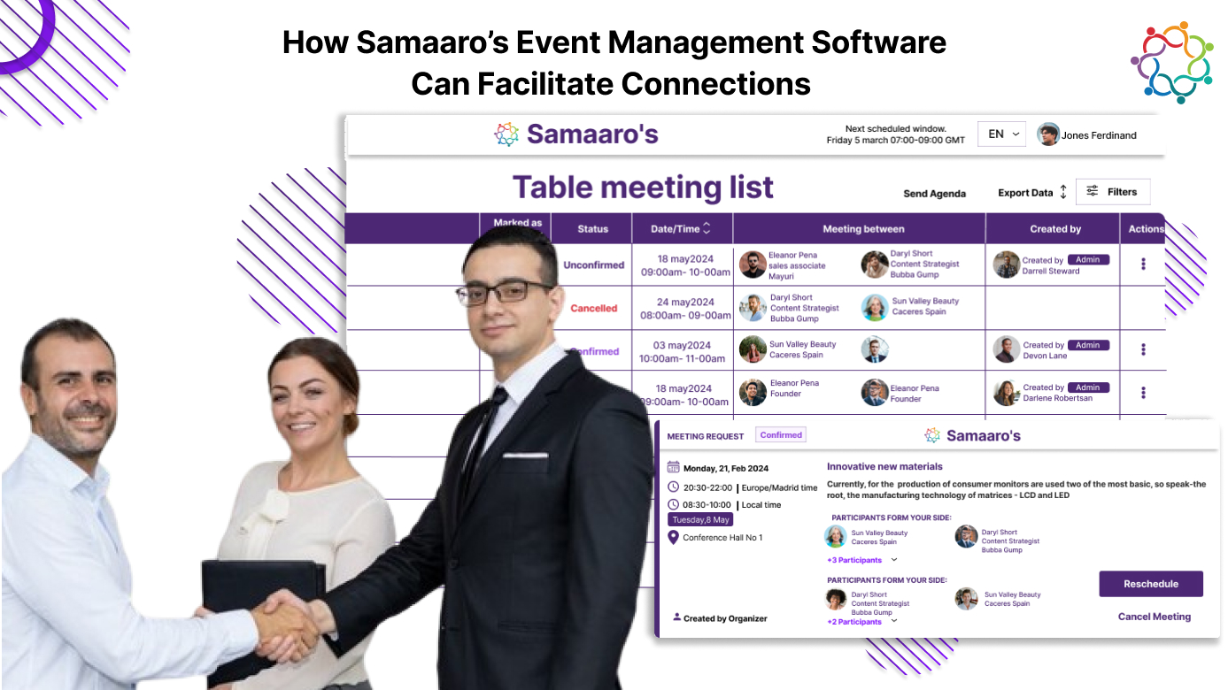 Samaaro’s Event Management Software Facilitates Connections at Events