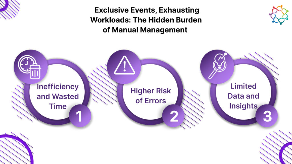 Exclusive Events, Exhausting Workloads: The Hidden Burden of Manual Management