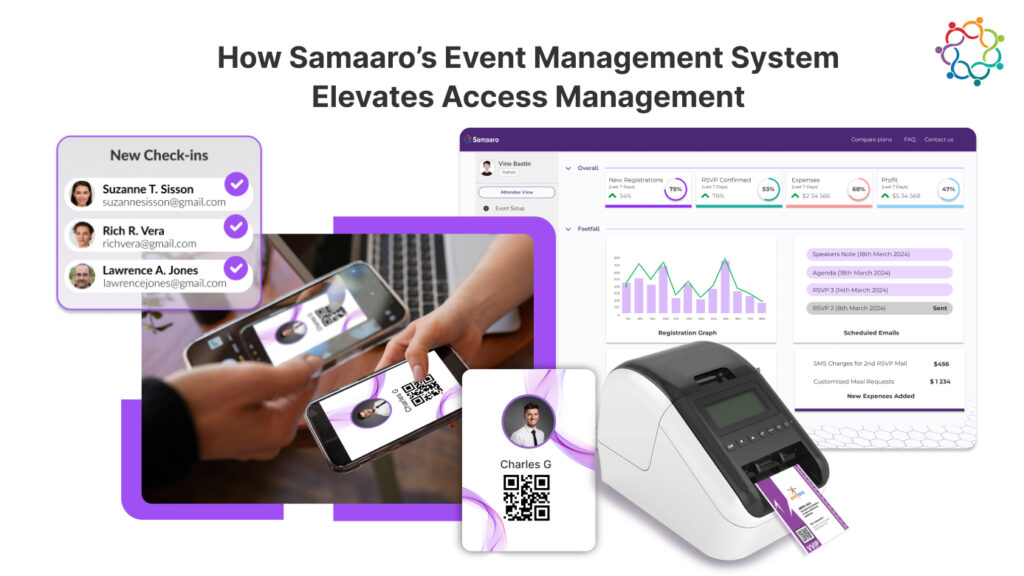 How Samaaros Event Management System Elevates Access Management