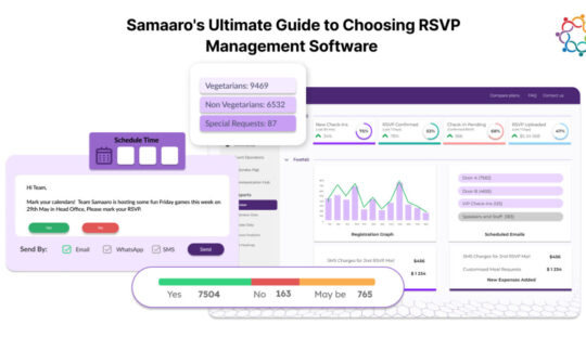 Samaaro’s Ultimate Guide to Choosing RSVP Management Software
