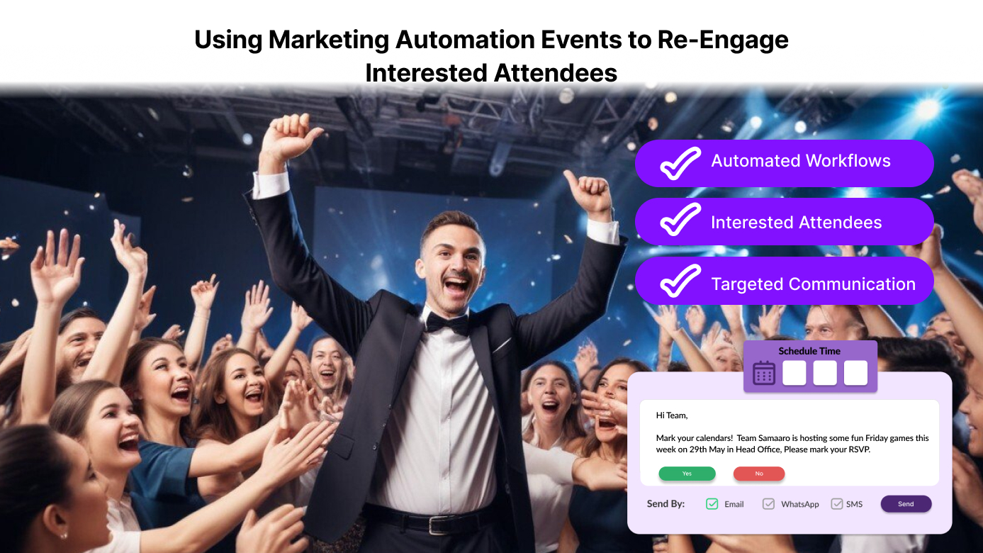 Using Marketing Automation Events to Re-Engage Interested Attendees