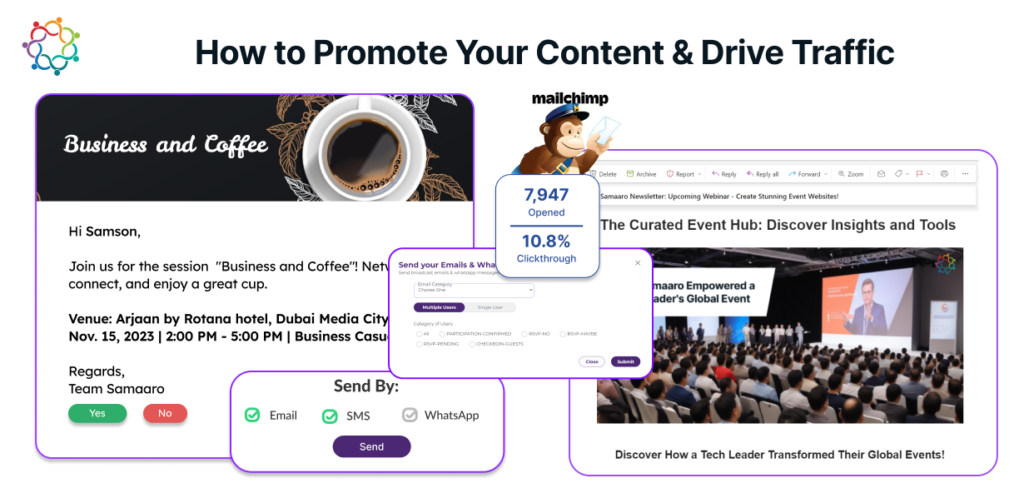 Content & Drive Traffic