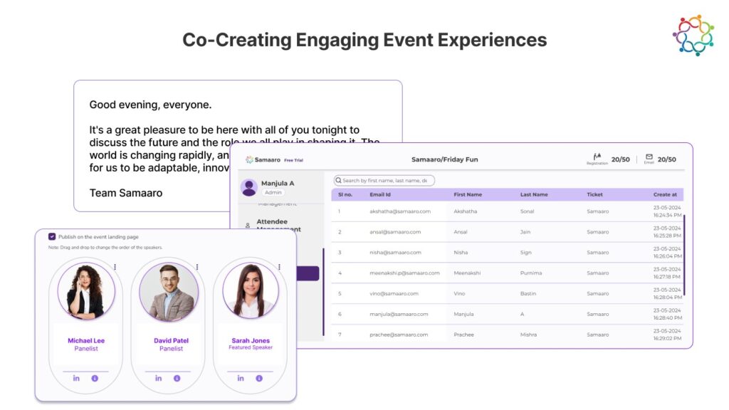 Engaging Event Experiencess