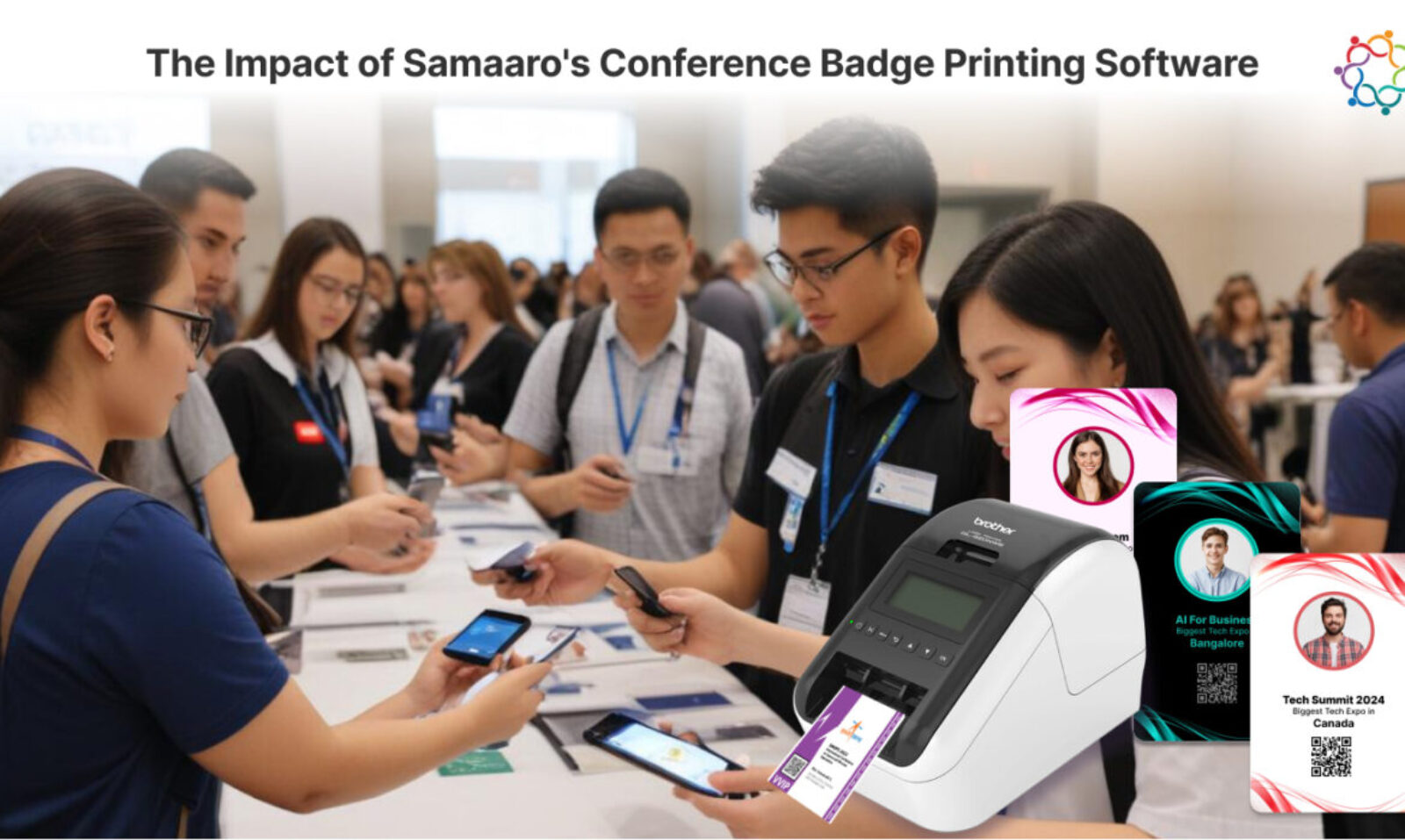 The Impact of Samaaro’s Conference Badge Printing Software Explained 