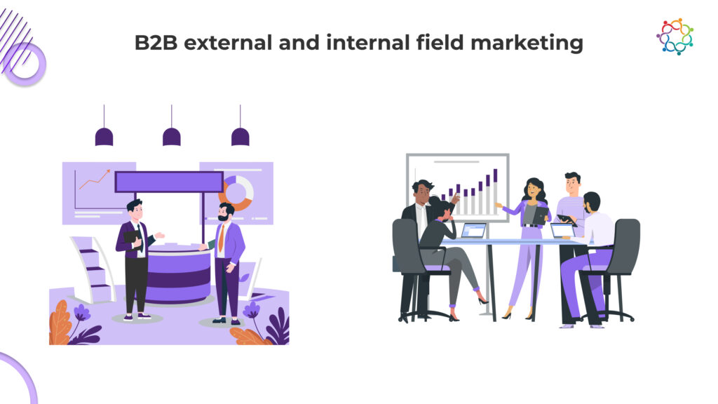 B2B external and internal field marketing