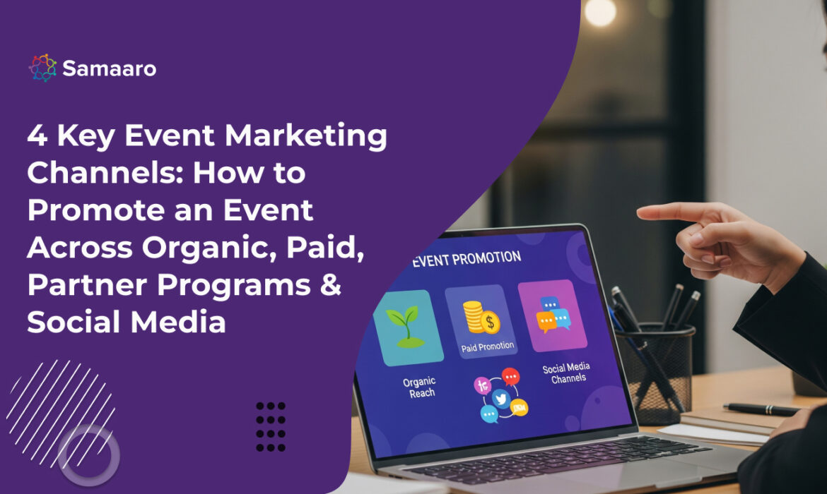 4 Key Event Marketing Channels: How to Promote an Event Across Organic, Paid, Partner Programs & Social Media 