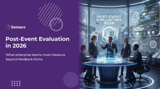 Post-Event Evaluation in 2026: What Enterprise Teams Must Measure Beyond Feedback Forms