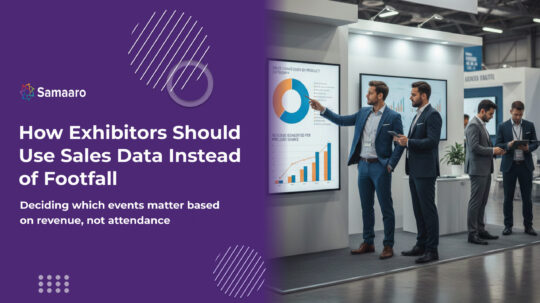 How Exhibitors Should Use Sales Data Instead of Footfall to Decide Which Events Matter