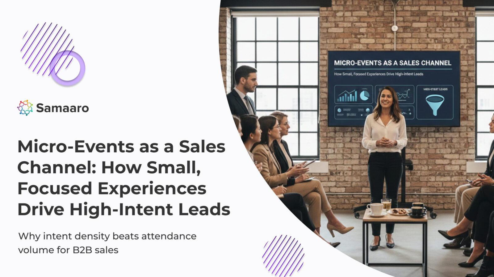 Micro-Events as a Sales Channel: How Small, Focused Experiences Drive High-Intent Leads