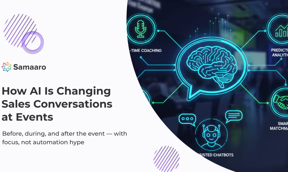 AI in Event Sales Conversations Before, During & After Guide