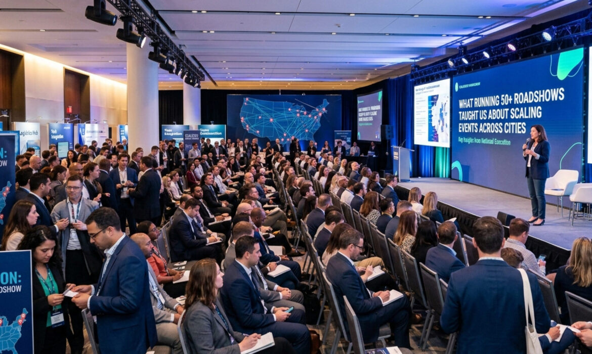 What Running 50+ Roadshows Taught Us About Scaling Events Across Cities.