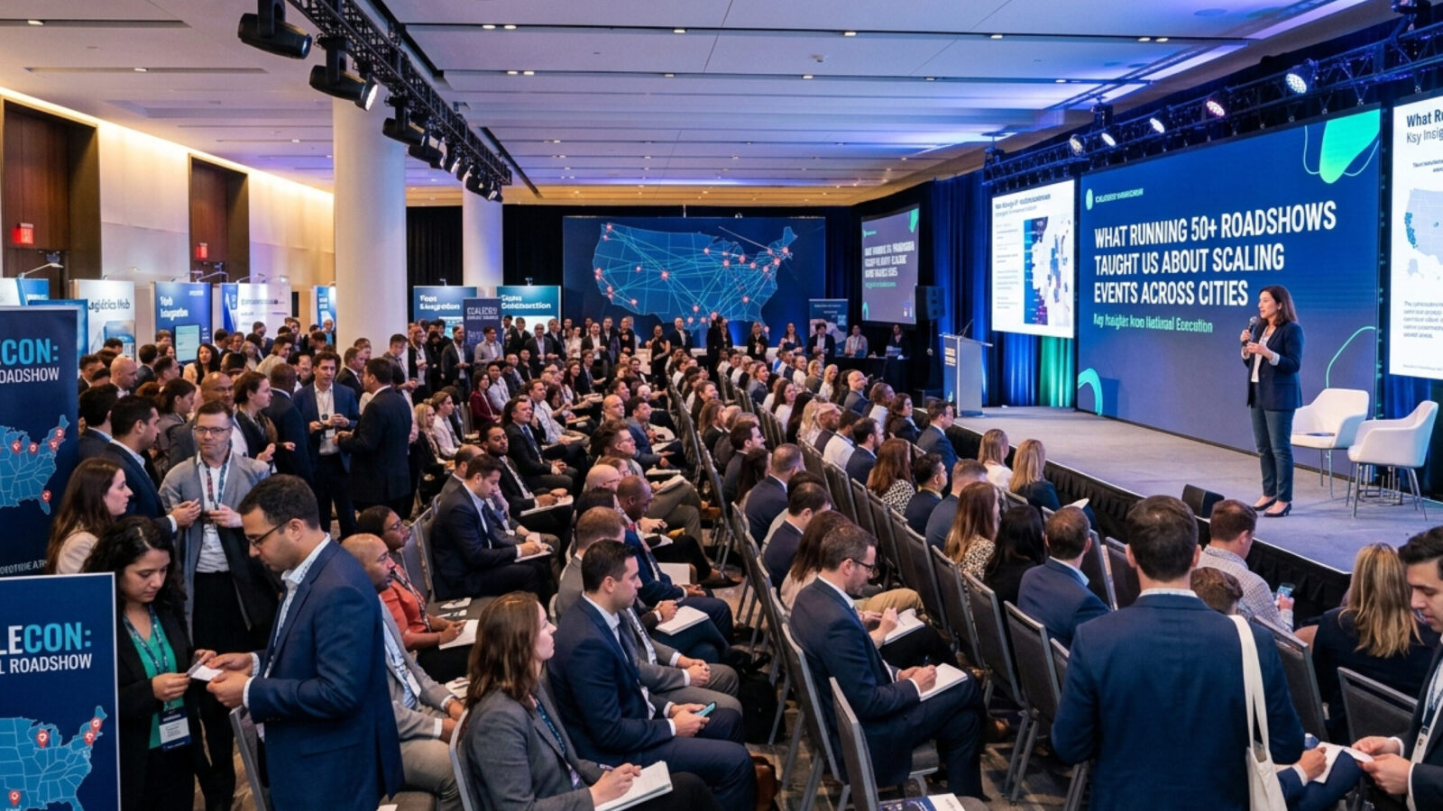 What Running 50+ Roadshows Taught Us About Scaling Events Across Cities.