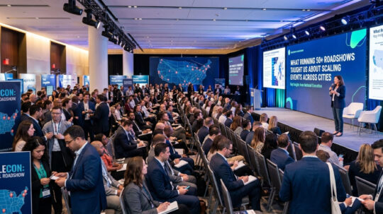 What Running 50+ Roadshows Taught Us About Scaling Events Across Cities.