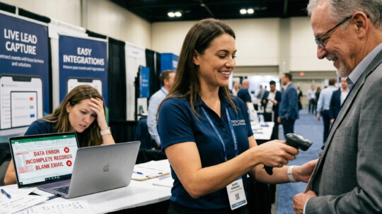 Why Most Event Lead Capture Breaks Before Sales Ever See the Data 