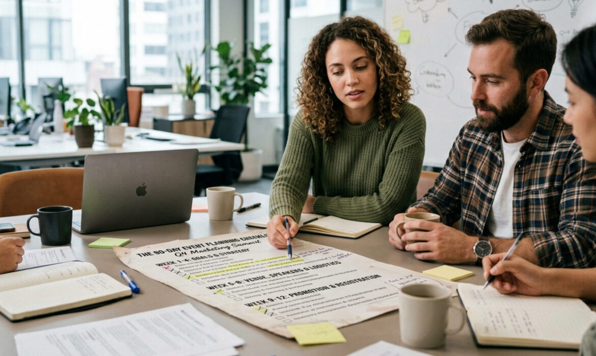 The 90-Day Event Planning Checklist Every Marketing Team Wishes They Had Earlier