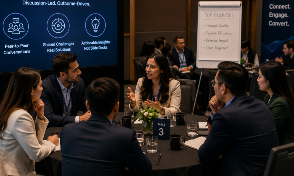 Designing the Agenda for a Closed-Door Event: Discussion-Led, Not Presentation-Led