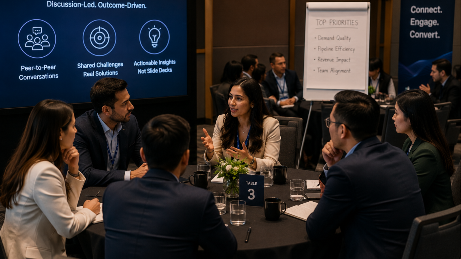 Designing the Agenda for a Closed-Door Event: Discussion-Led, Not Presentation-Led
