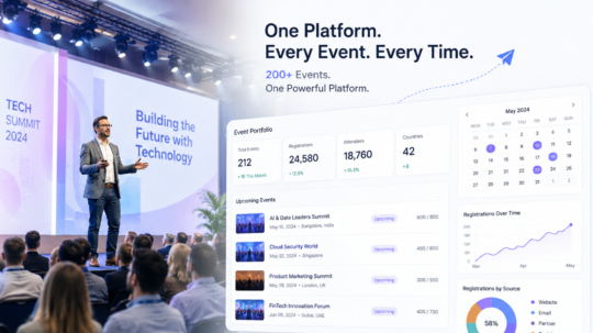 How TechTalk Summits Manages 200+ B2B Tech Events a Year With a 20-Person Team Using Samaaro