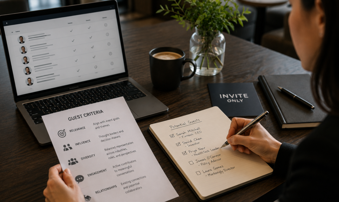 How to Curate the Guest List for a Closed-Door Event