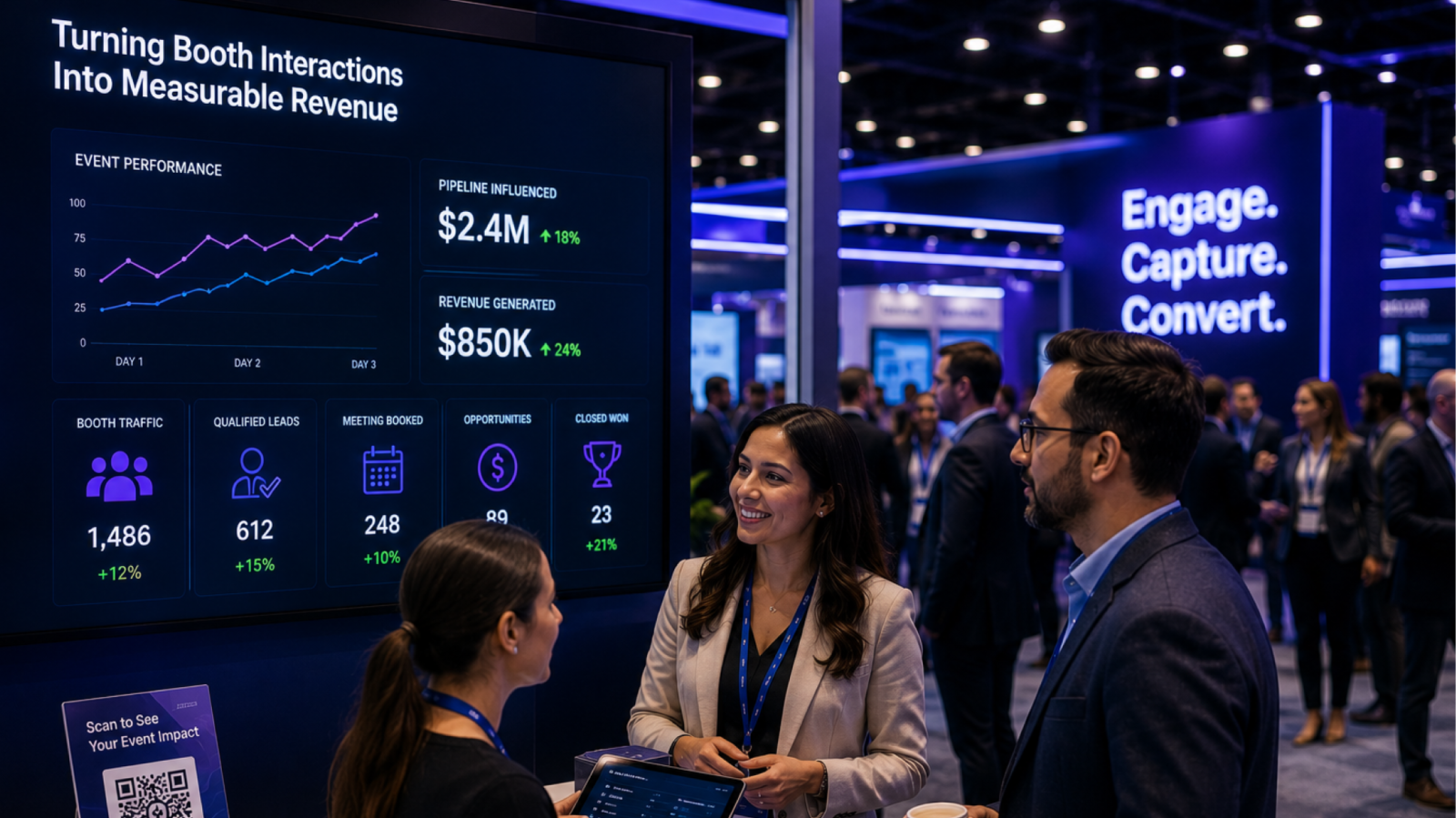 How to Measure Trade Show ROI: The Five Metrics That Actually Tie Booths to Revenue