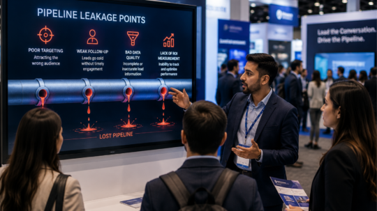 Why Trade Show Marketing Investments Rarely Convert to Pipeline: The Four Leakage Points That Cost the Most