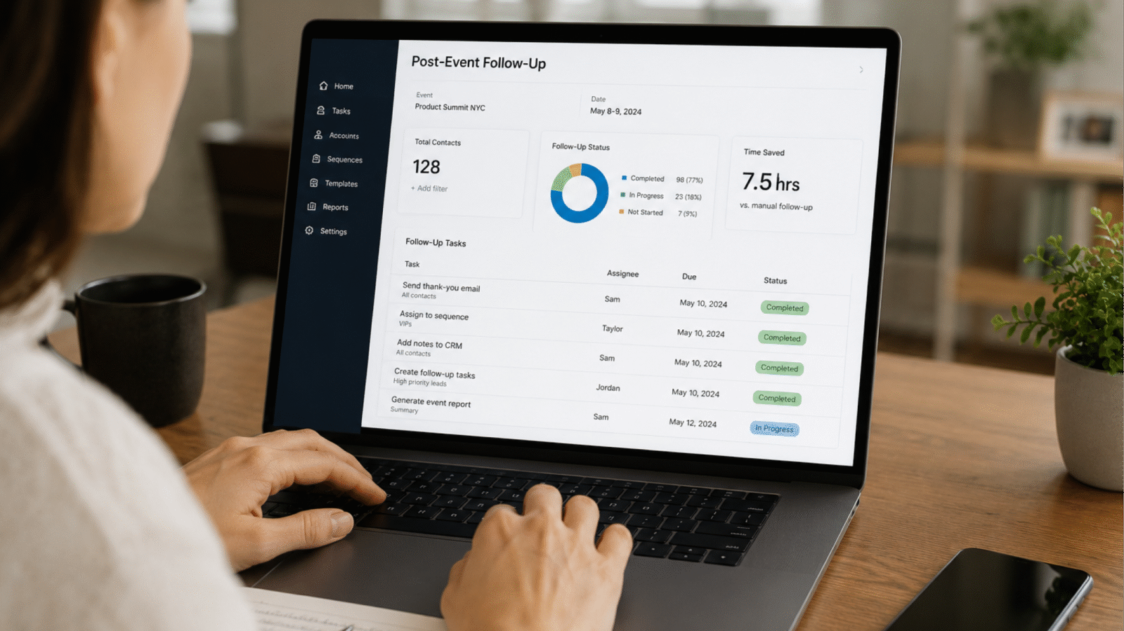 How to Speed Up Post-Event Follow-Up From 8 Hours to Under 30 Minutes