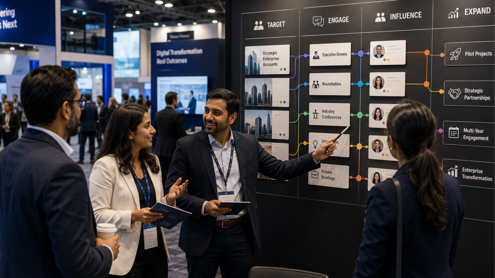 How IT Services Firms Use Events to Break into Named Enterprise Accounts
