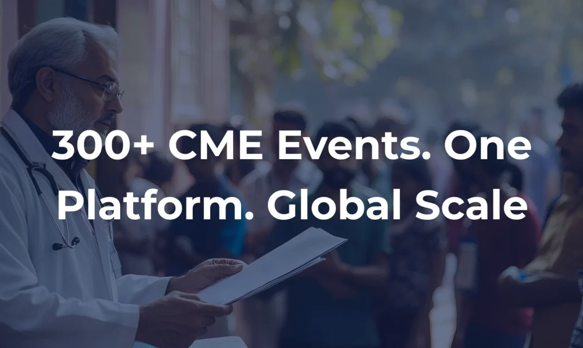 Pharma Event Management Software in Action: 300+ CME Events, 6 Regions, 3,500+ Hours Saved 