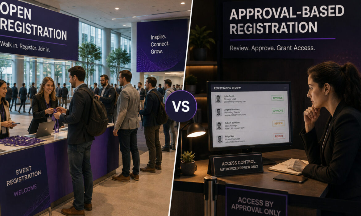 Approval-Based Registration Versus Open Registration, and When Each One Earns Its Place