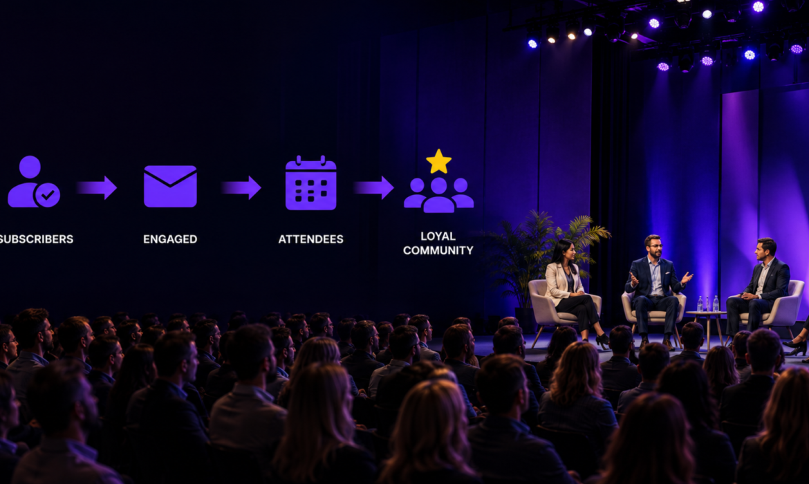 From Subscribers to Attendees: Building Media Events Readers Show Up For