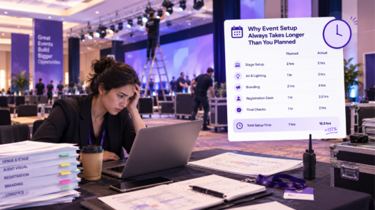 Too Many Event Tools: Why Event Setup Always Runs Long