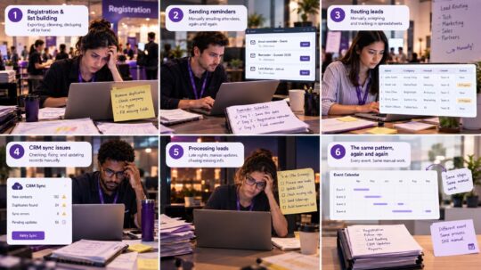 10 Signs Your Event Team Is Still Doing Too Much by Hand